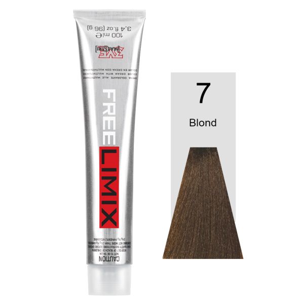 FREELIMIX VOPSEA PERMANENTA PROFESIONALA 100 ML BLONDE 7