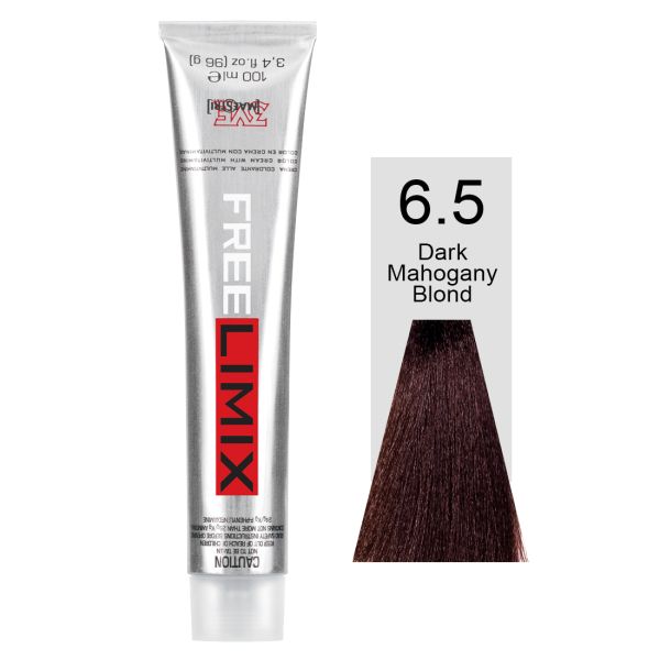 FREELIMIX VOPSEA PERMANENTA PROFESIONALA 100 ML DARK MAHOGANY BLONDE 6.5