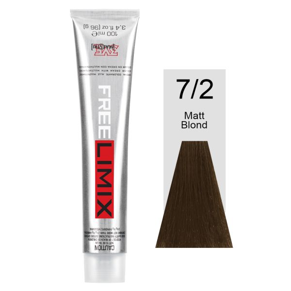 FREELIMIX VOPSEA PERMANENTA PROFESIONALA 100 ML MATT BLONDE 7/2