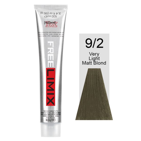 FREELIMIX VOPSEA PERMANENTA PROFESIONALA 100 ML VERY LIGHT MATT BLONDE 9/2