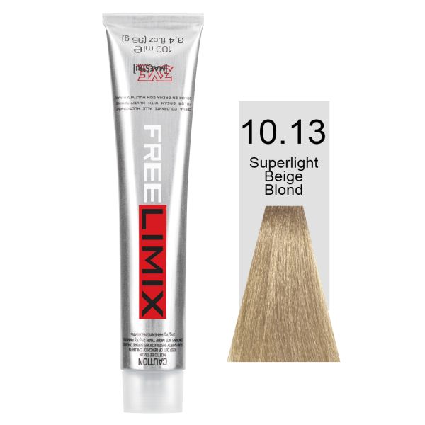 FREELIMIX VOPSEA PERMANENTA PROFESIONALA 100 ML SUPERLIGHT BEIGE BLONDE 10.13