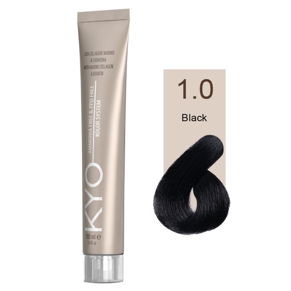 KYO VOPSEA PROFESIONALA FARA AMONIAC SI FARA PPD 1.0 BLACK