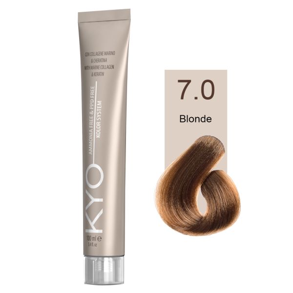KYO VOPSEA PROFESIONALA FARA AMONIAC SI FARA PPD 7.0 BLONDE
