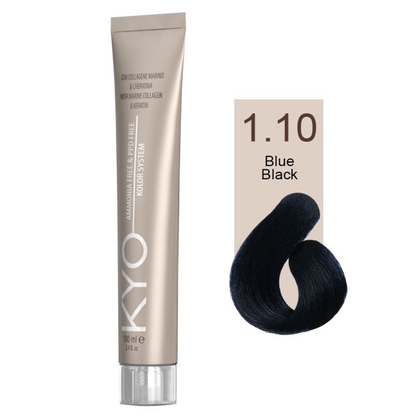 KYO VOPSEA PROFESIONALA FARA AMONIAC SI FARA PPD 1.10 BLUE BLACK