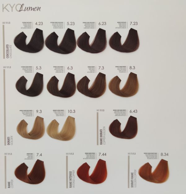 KYO LUMEN VOPSEA PROFESIONALA PERMANENTA FARA PPD 100ML -6.32 DARK BLONDE BEIGE