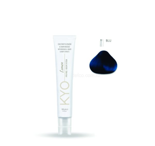 KYO LUMEN VOPSEA PROFESIONALA PERMANENTA FARA PPD 100ML BLUE