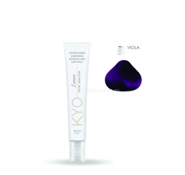 KYO LUMEN VOPSEA PROFESIONALA PERMANENTA FARA PPD 100ML VIOLET