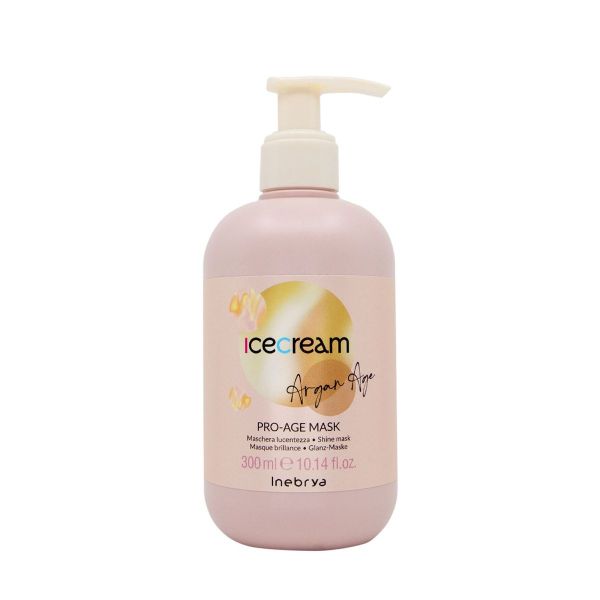 Inebrya Argan Age – Mască pentru Luciu și Hidratare Intensă 300 ml