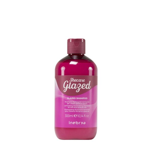 INEBRYA SHECARE SAMPON LAMINANT ILUMINATOR PENTRU PARUL TERN SI LIPSIT DE STRALUCIRE 300ML