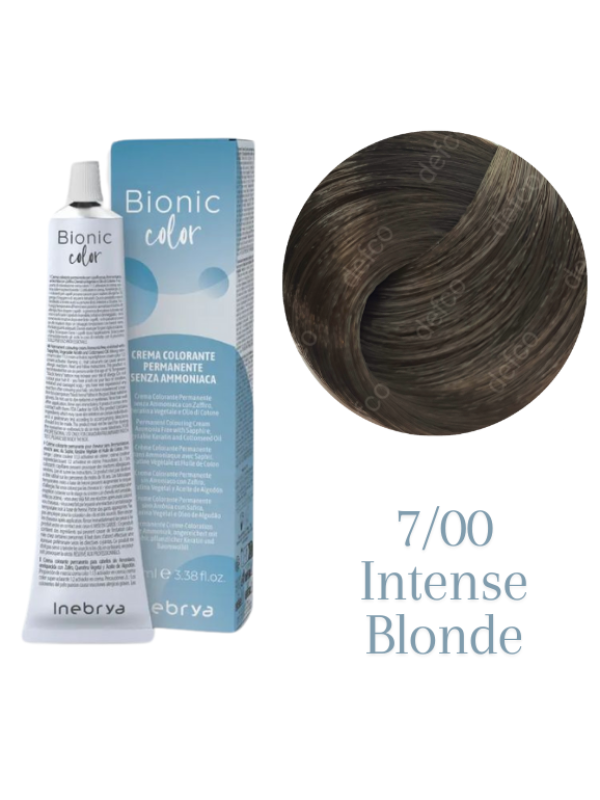 INEBRYA VOPSEA PERMANENTA PROFESIONALA FARA AMONIAC-7/00 INTENSE BLONDE