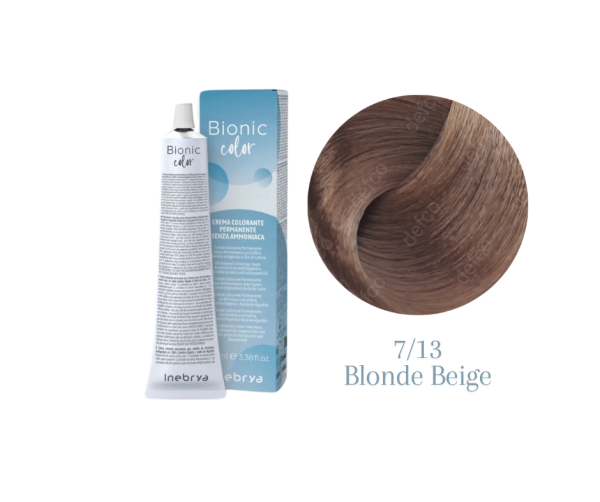 INEBRYA VOPSEA PERMANENTA PROFESIONALA FARA AMONIAC-7/13 BLONDE BEIGE