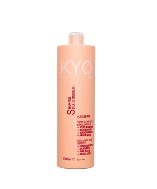 Șampon pentru bucle KYO Curly System 1000ml | Fără SLS/SLES