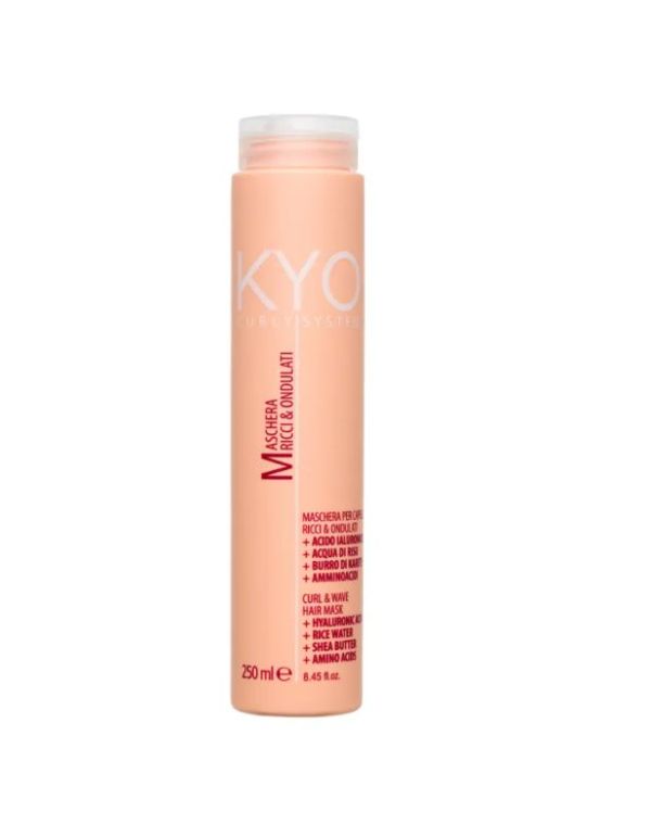 Mască pentru bucle KYO Curly System 250ml | Hidratare Intensă